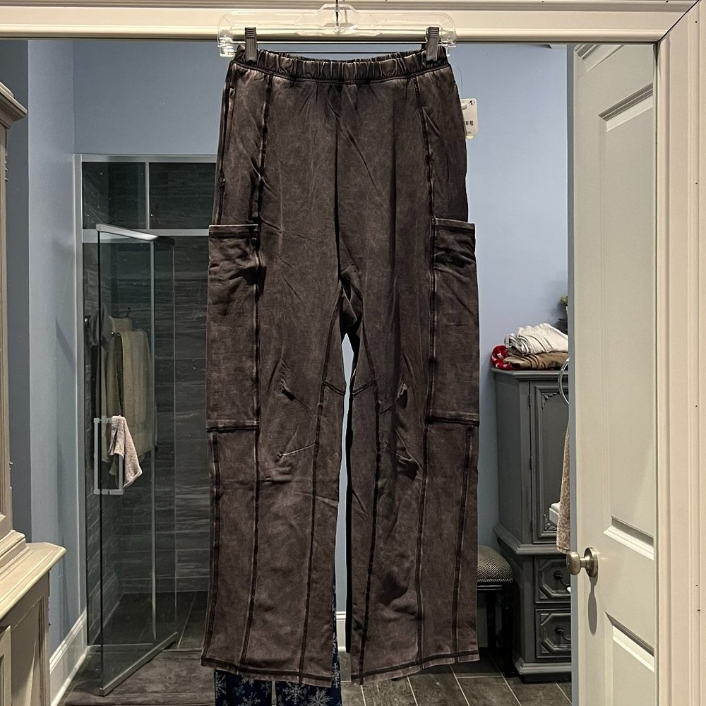 Free People Hot Shot Pant Black